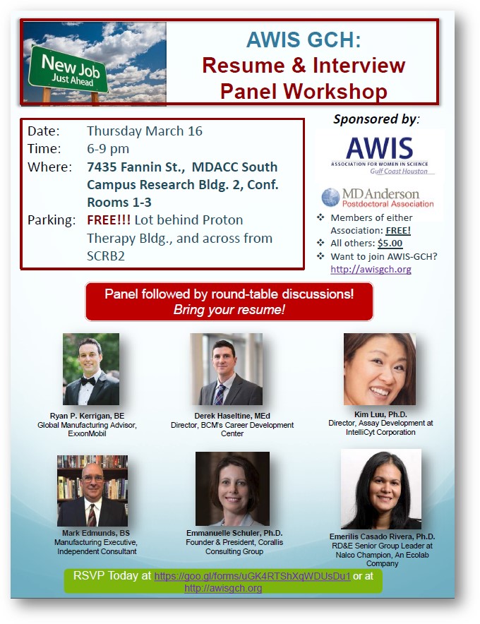 Resume Interview Workshop March 2017