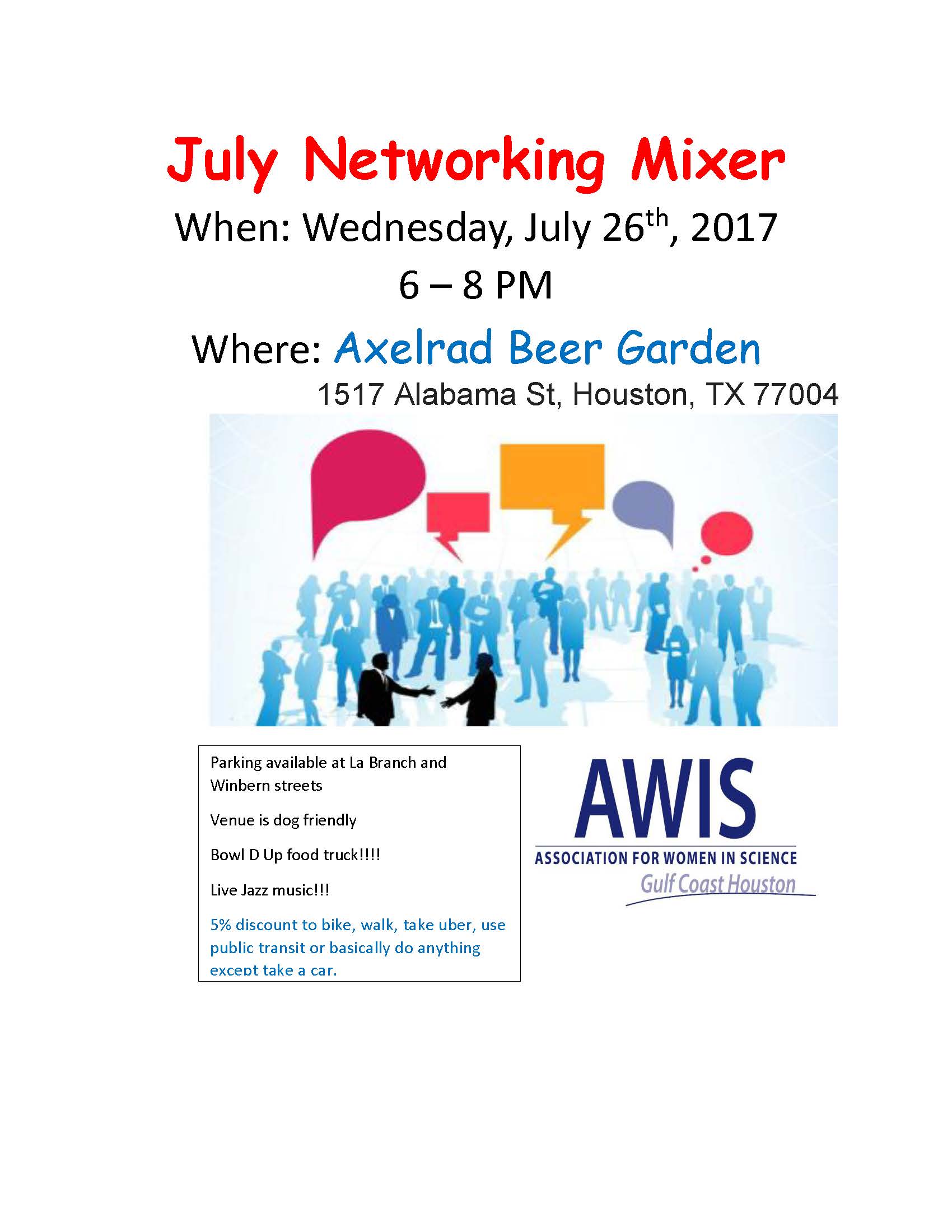 Networking Flyer July (2)