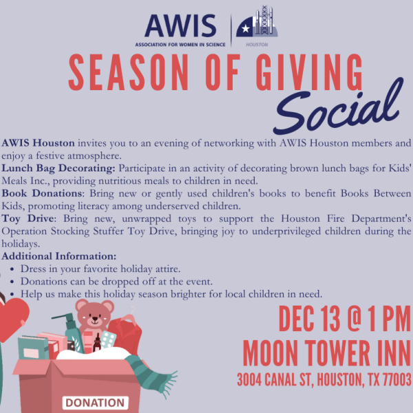 AWIS Houston Season of Giving Social&nbsp;2025