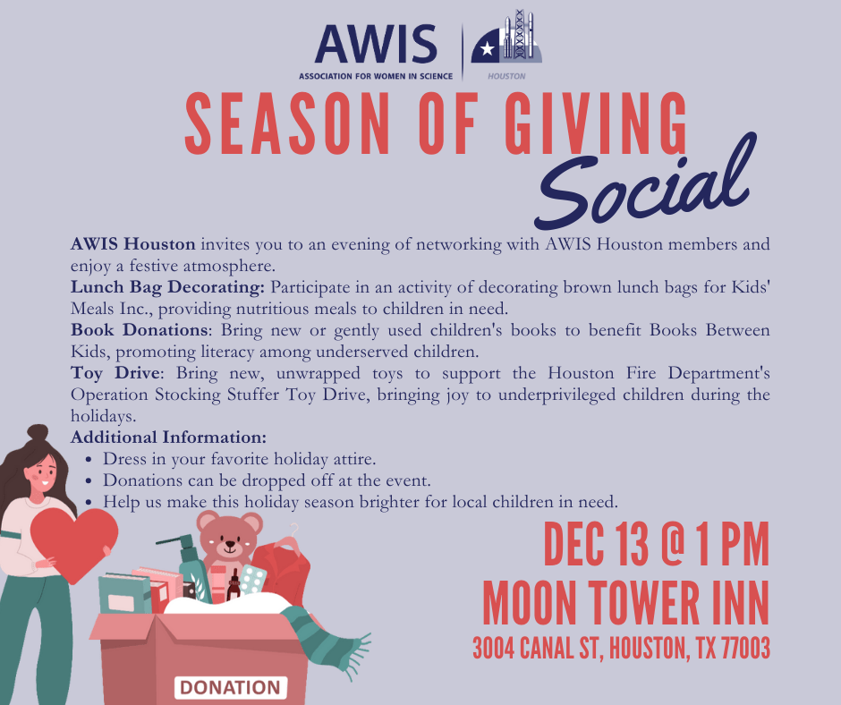 AWIS Houston Season of Giving Social&nbsp;2025
